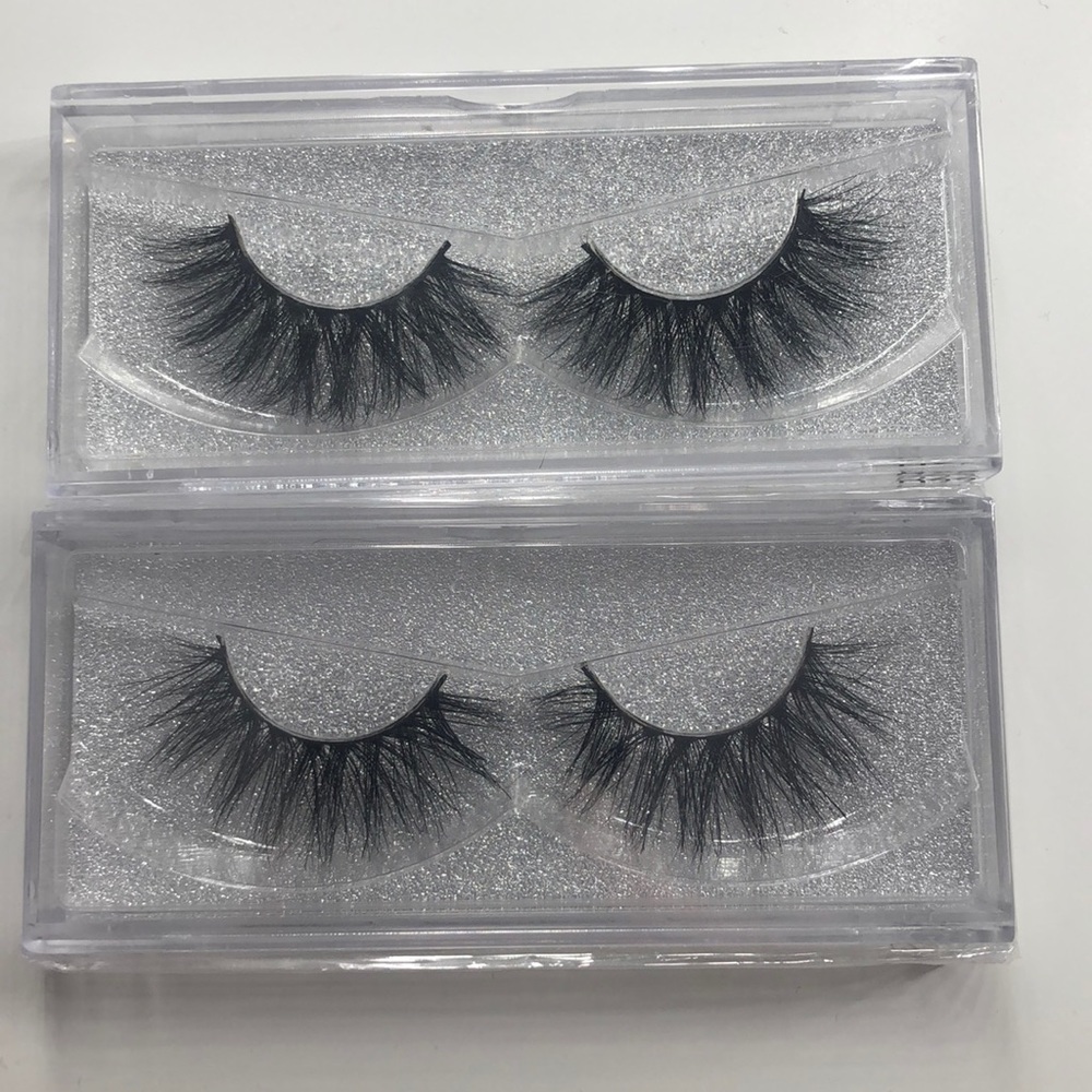 Faux mink lashes two pack